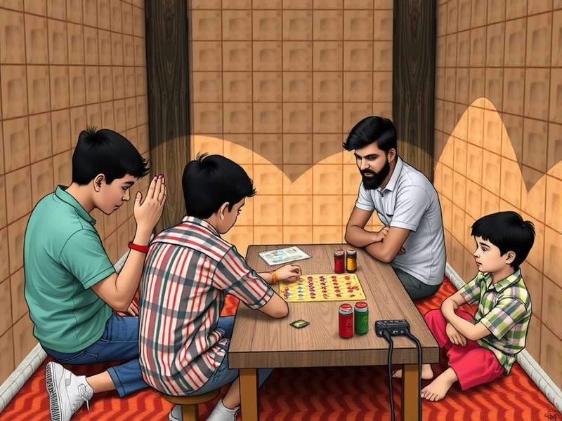 Arimaa बोर्ड गेम का गेमप्ले दृश्य