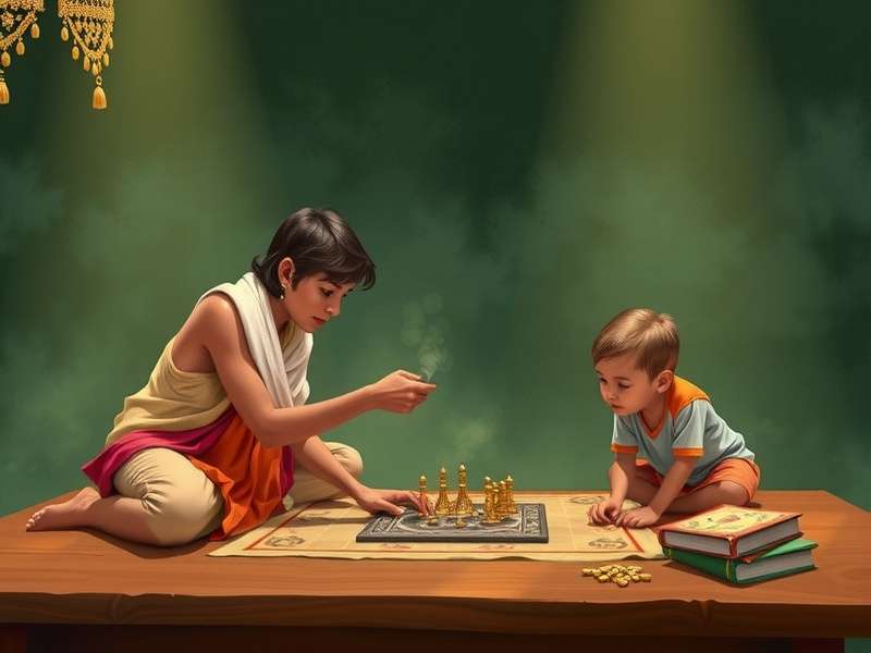 Arimaa बोर्ड गेम का सेटअप