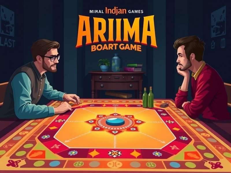 Arimaa बोर्ड गेम चैलेंज मोड इंटरफेस