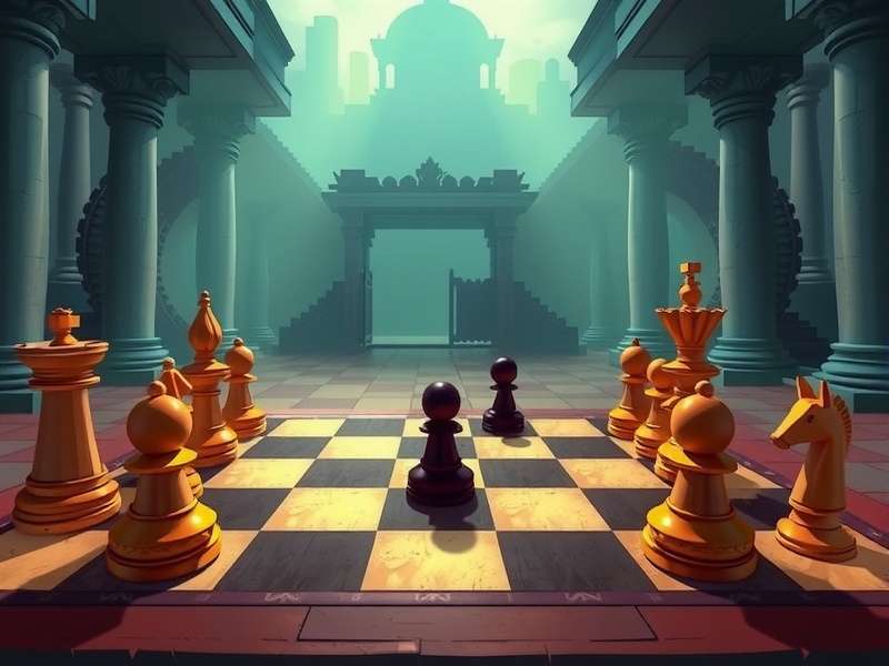 Arimaa Chess Gameplay Board