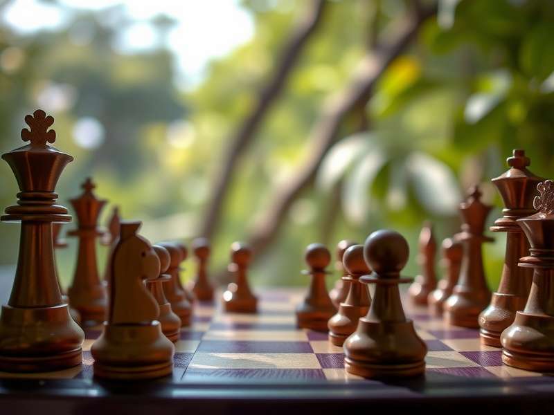 Arimaa Chess बोर्ड और टुकड़े