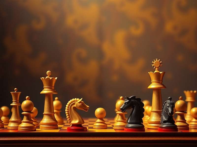 Arimaa बोर्ड गेम का दृश्य