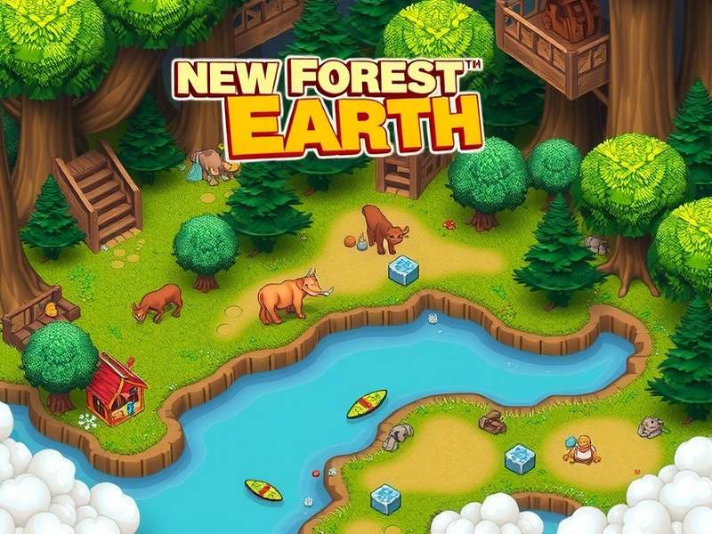 Strategic setup of Arimaa pieces on the New Forest Earth variant board