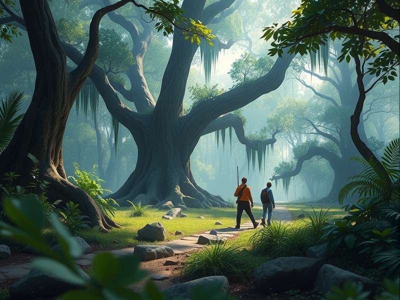 Strategic board setup for New Forest Arimaa showing asymmetric terrain