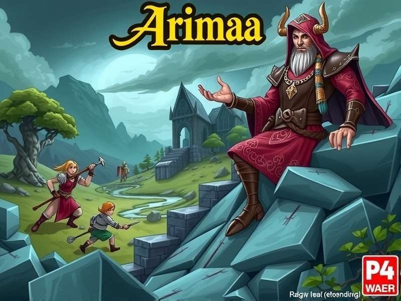 Strategic Arimaa board game setup with pieces in mid-play