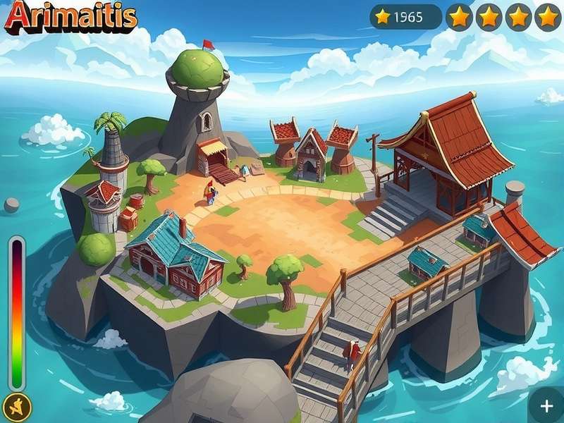 Official Arimaa board setup with pieces