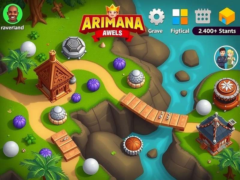 Arimaa board setup with pieces arranged for a new game