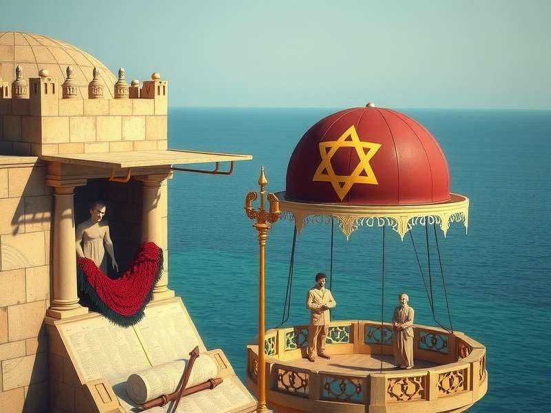 Ancient manuscript comparing Arimaic and Greek scripts