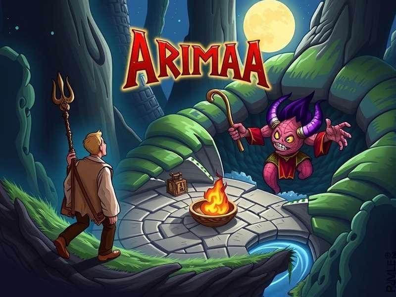 Arimaa board setup showing initial piece placement on a 16x16 grid with traps marked