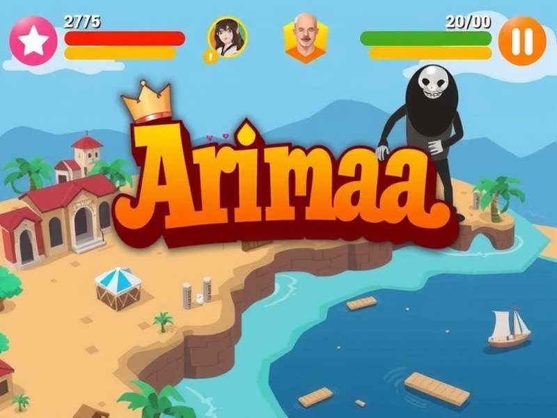 Arimaa game board setup showing initial piece positions with 4 trap squares highlighted