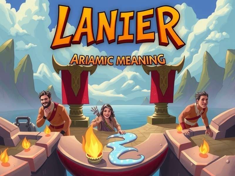Arimaa game board showing strategic placement of pieces representing the Lanier Arimaic concept