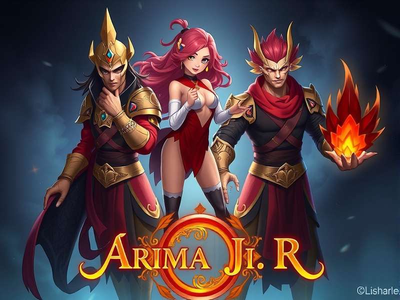 Arimaa J Rvi game board setup with traditional Indian motifs and strategic positions